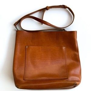 Portland Leather Tan Tote